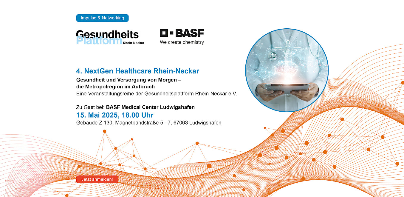 4. NextGen Healthcare Rhein-Neckar am 15. Mai 2025