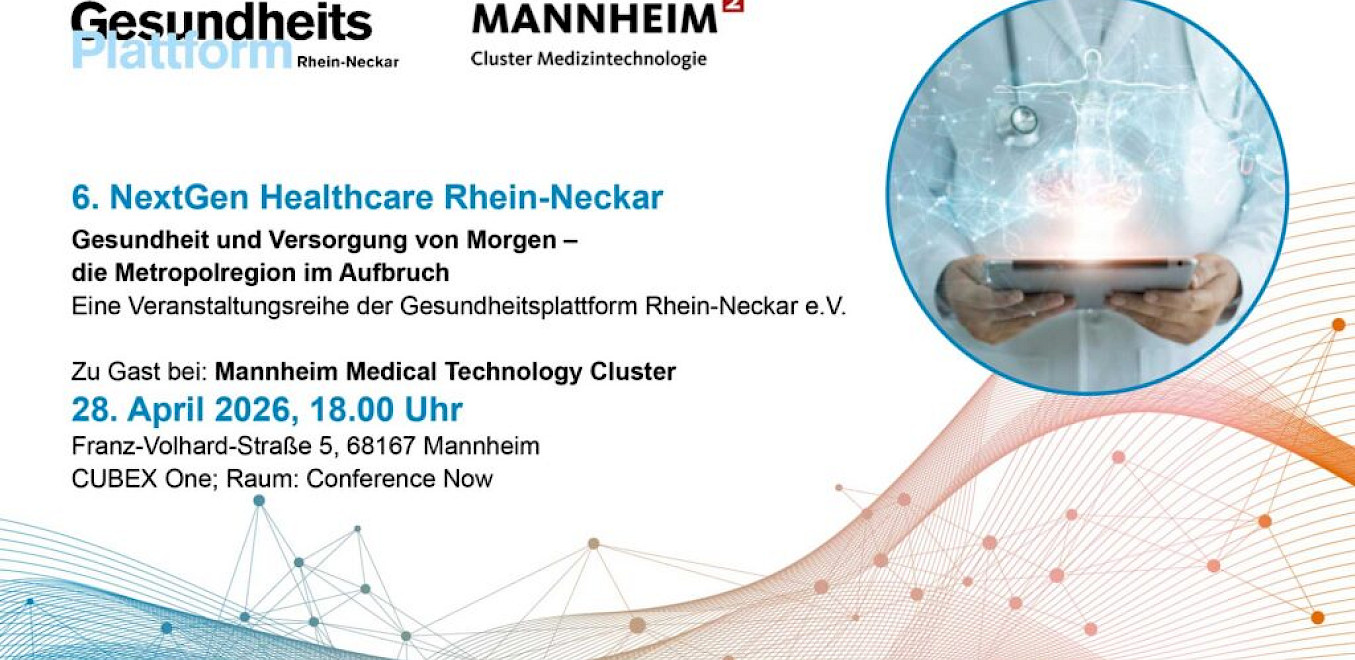 6. NextGen Healthcare Rhein-Neckar am 28. April 2026